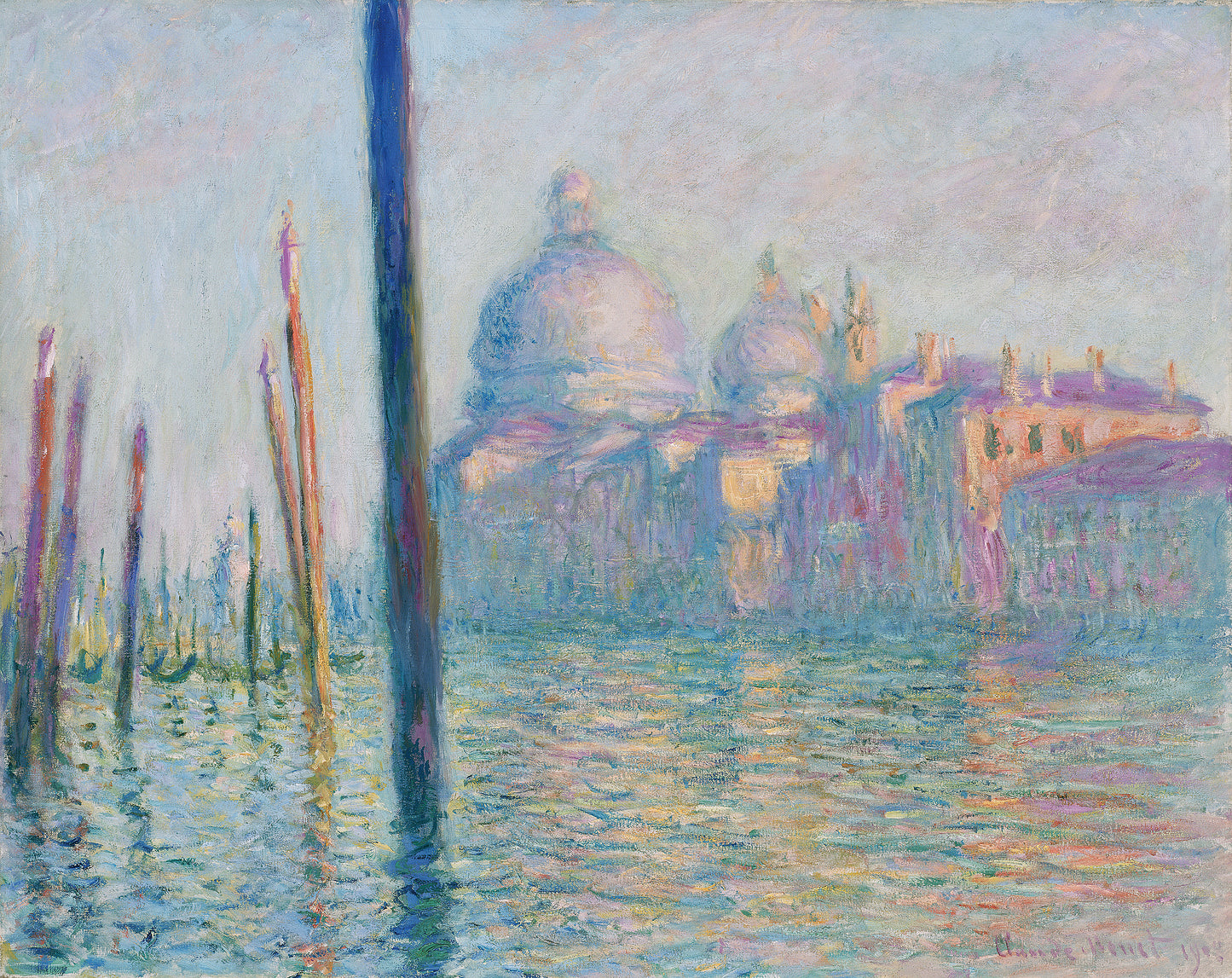 🎨 Der Große Kanal – Claude Monet, 1908