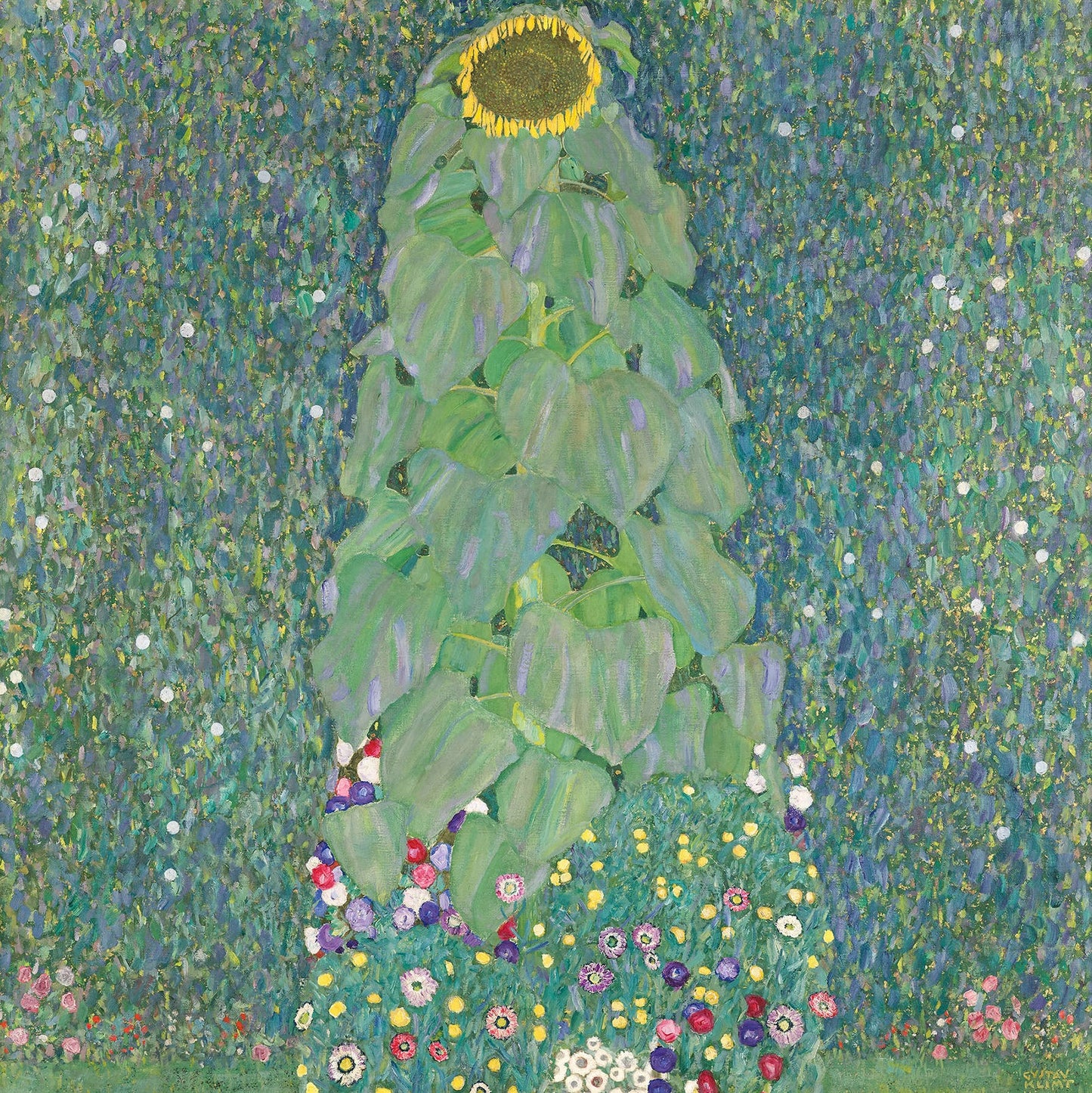 🌻🎨 Die Sonnenblume – Gustav Klimt (1907)