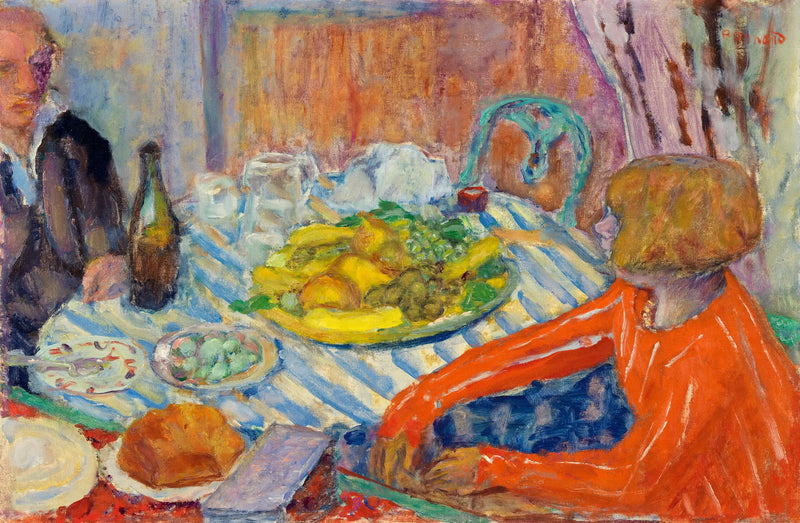 Das Frühstück - Pierre Bonnard