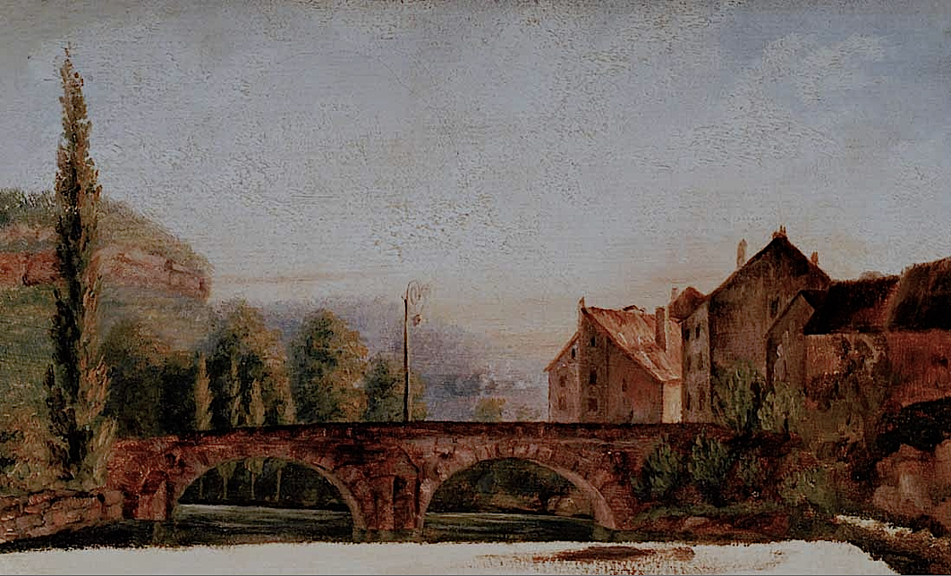 Le Pont de Nahin - Gustave Courbet - Alpha Reproduction