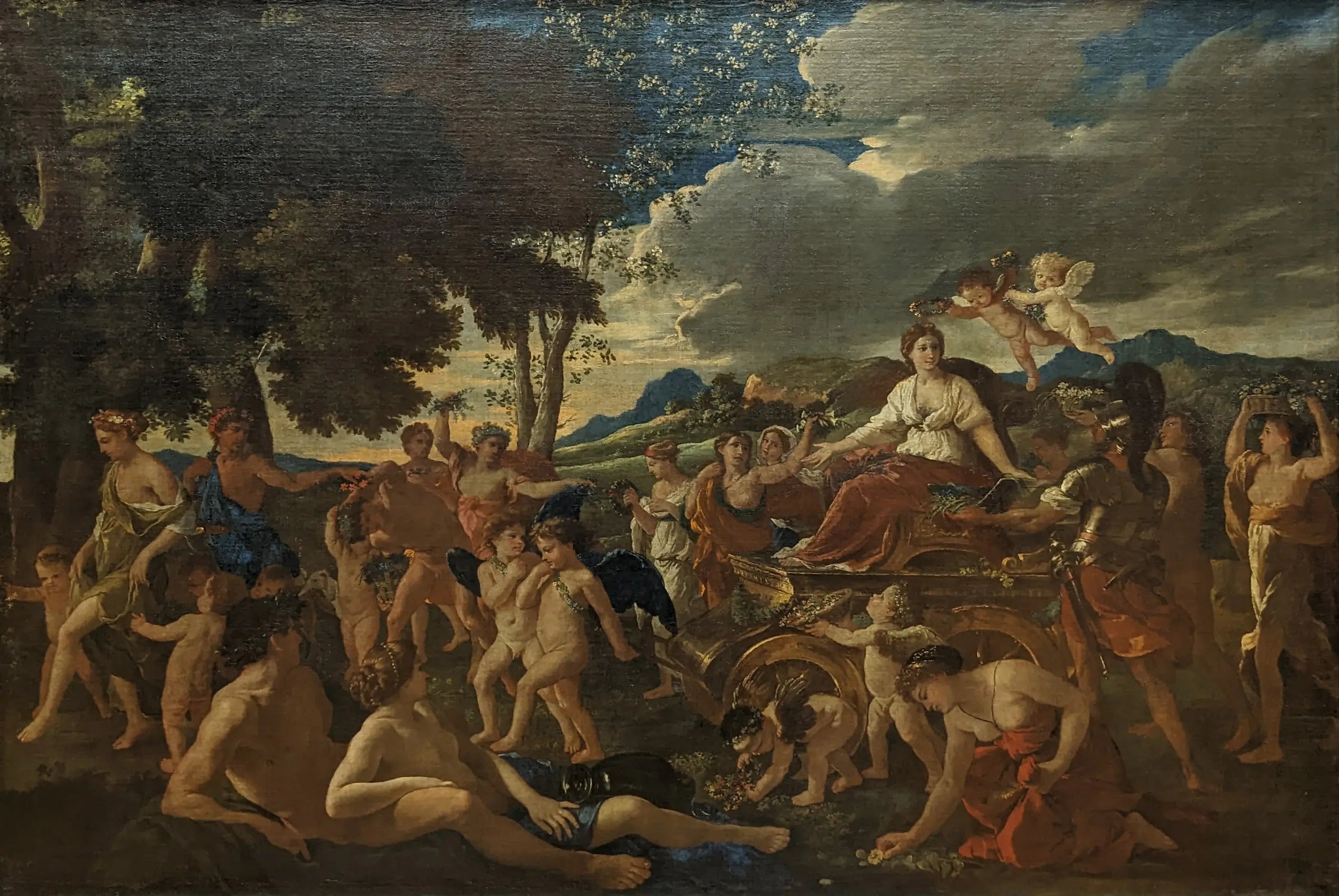 Le Triomphe de Flore - Nicolas Poussin - Alpha Reproduction