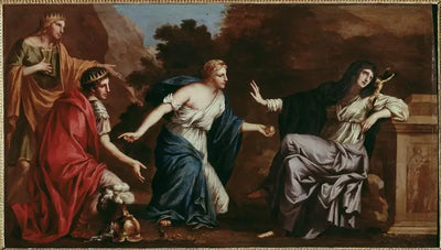 Le renoncement de Louise de la Vallière - Jean Nocret - Alpha Reproduction