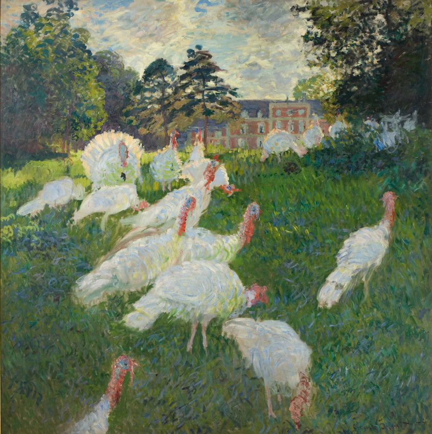 🎨 Die Truthähne – Claude Monet (1877)