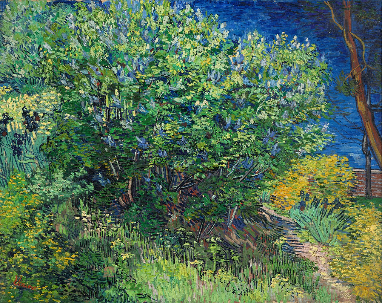 🌸 Die Flieder – Vincent van Gogh (1889)