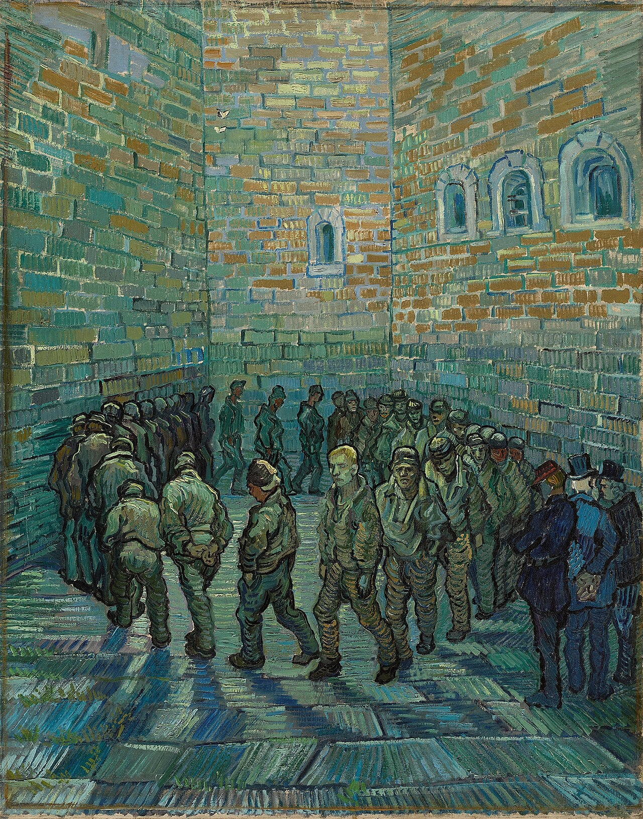 🚶‍♂️ Die Gefangenengespräche – Vincent van Gogh (1890)