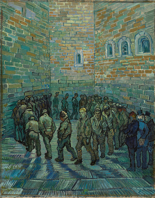 🚶‍♂️ Die Gefangenengespräche – Vincent van Gogh (1890)