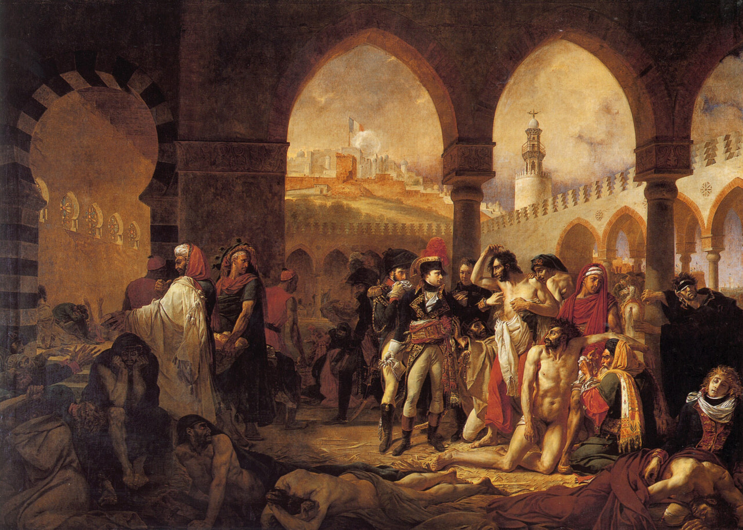 Die Pestgeplagten von Jaffa – Antoine-Jean Gros (1804)