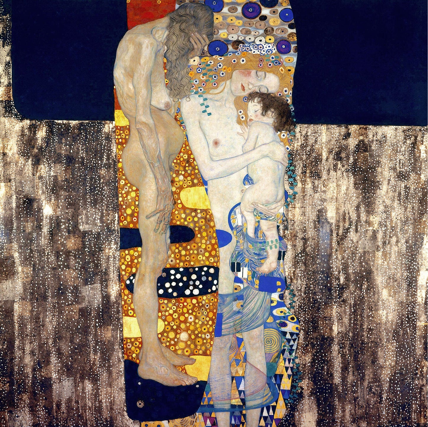 🌺✨ Die drei Lebensalter der Frau – Gustav Klimt (1905)