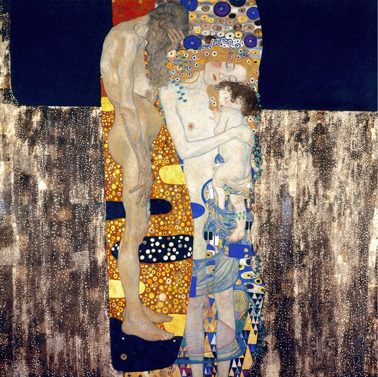 🌺✨ Die drei Lebensalter der Frau – Gustav Klimt (1905)