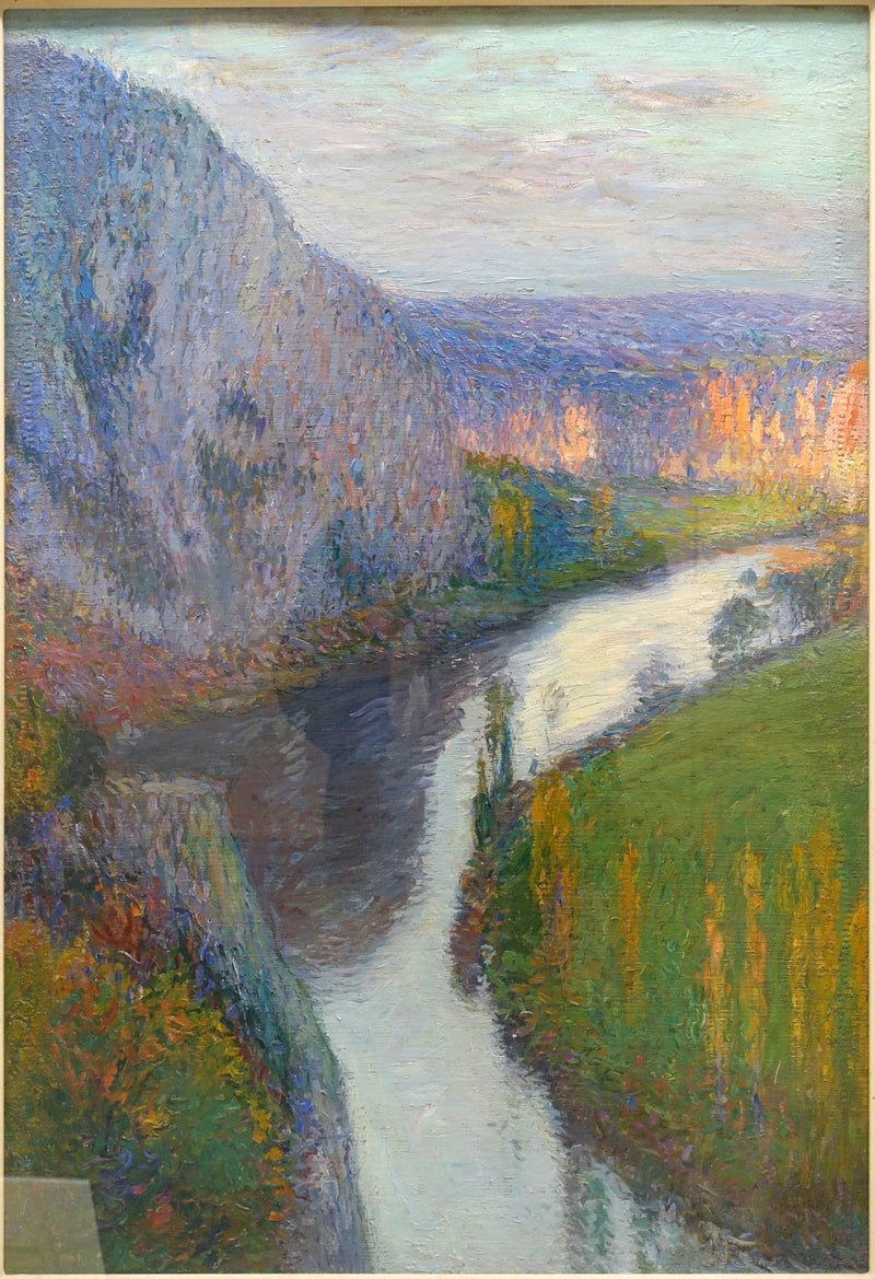 Les falaises - Henri-Jean Guillaume Martin