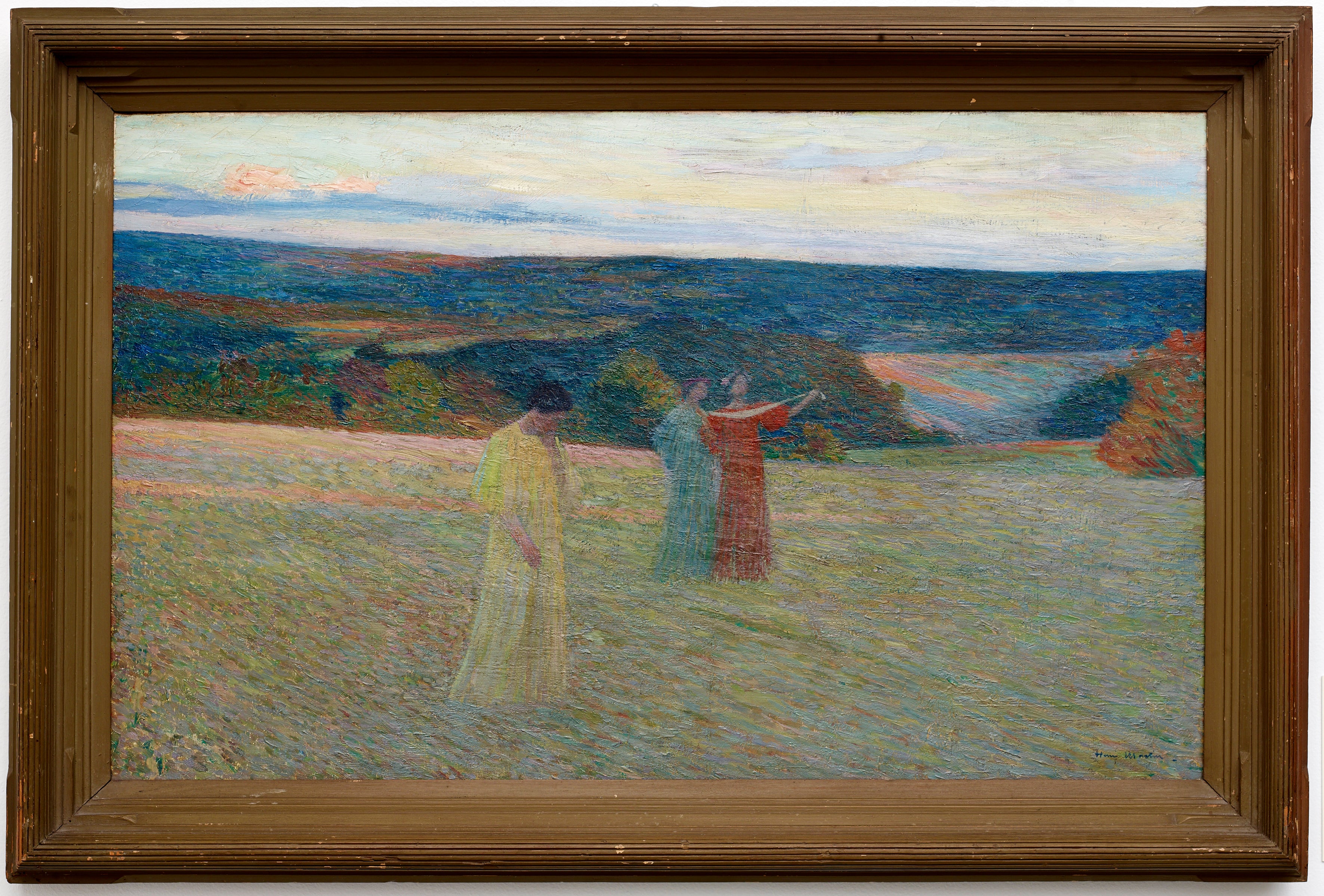 Les trois muses - Henri-Jean Guillaume Martin