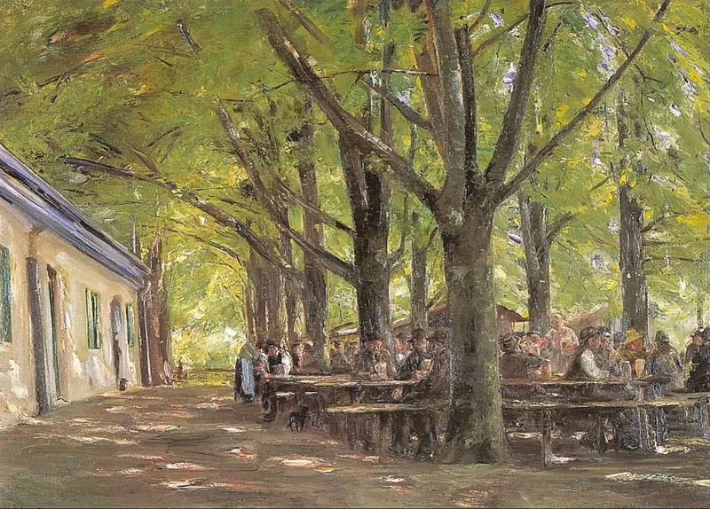 Landbrauerei in Brannenbourg - Max Liebermann