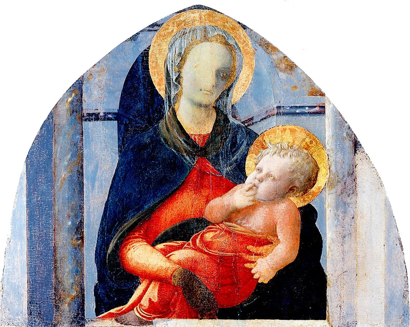 Jungfrau mit Kind - Fra Filippo Lippi