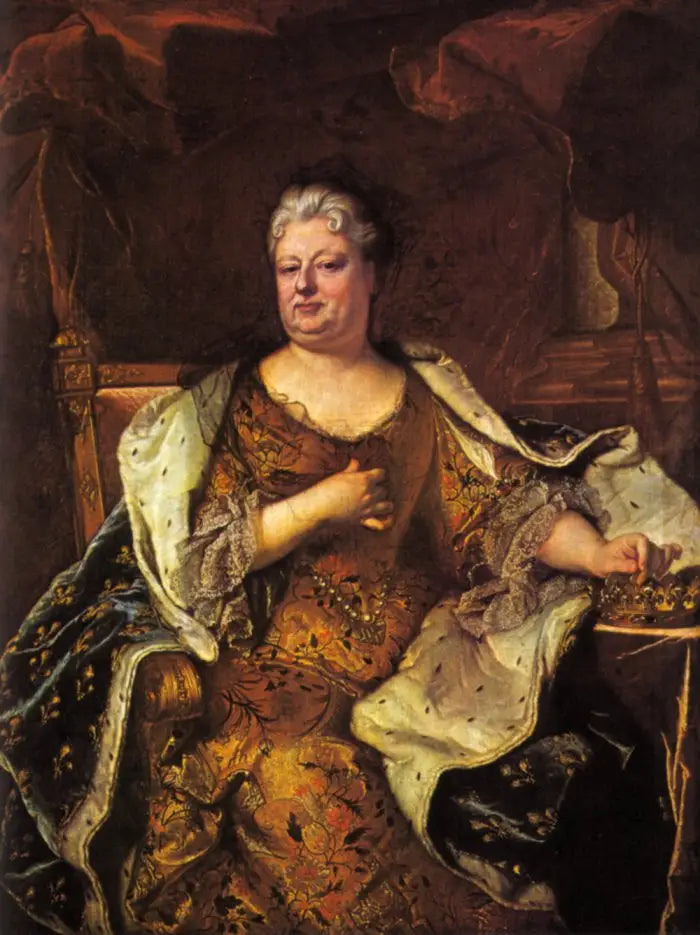 Porträt von Elisabeth Charlotte von Orléans - Hyacinthe Rigaud