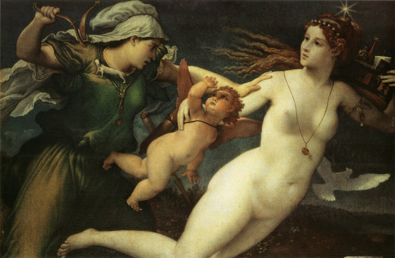 Der Triumph der Keuschheit - Lorenzo Lotto