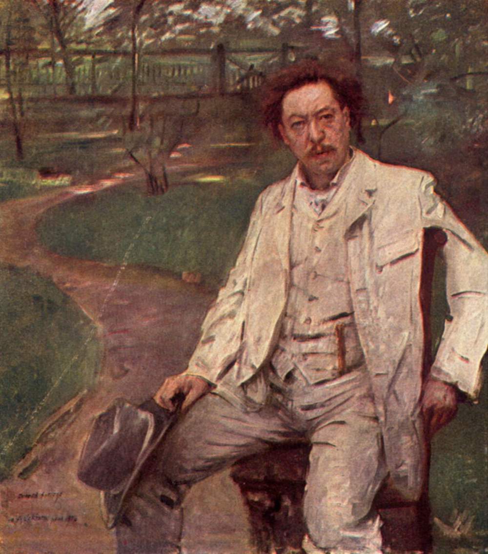 Portrait du pianiste Conrad Ansorge - Lovis Corinth