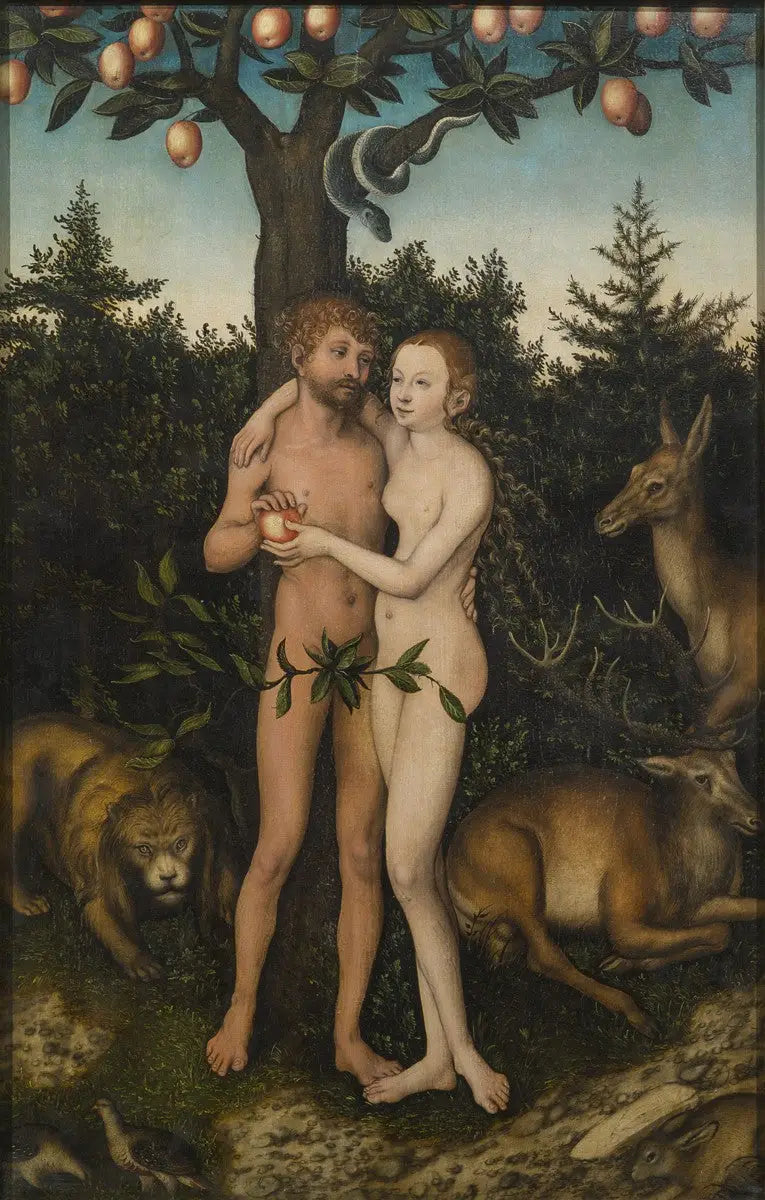 Adam und Eva - Lucas Cranach der Ältere