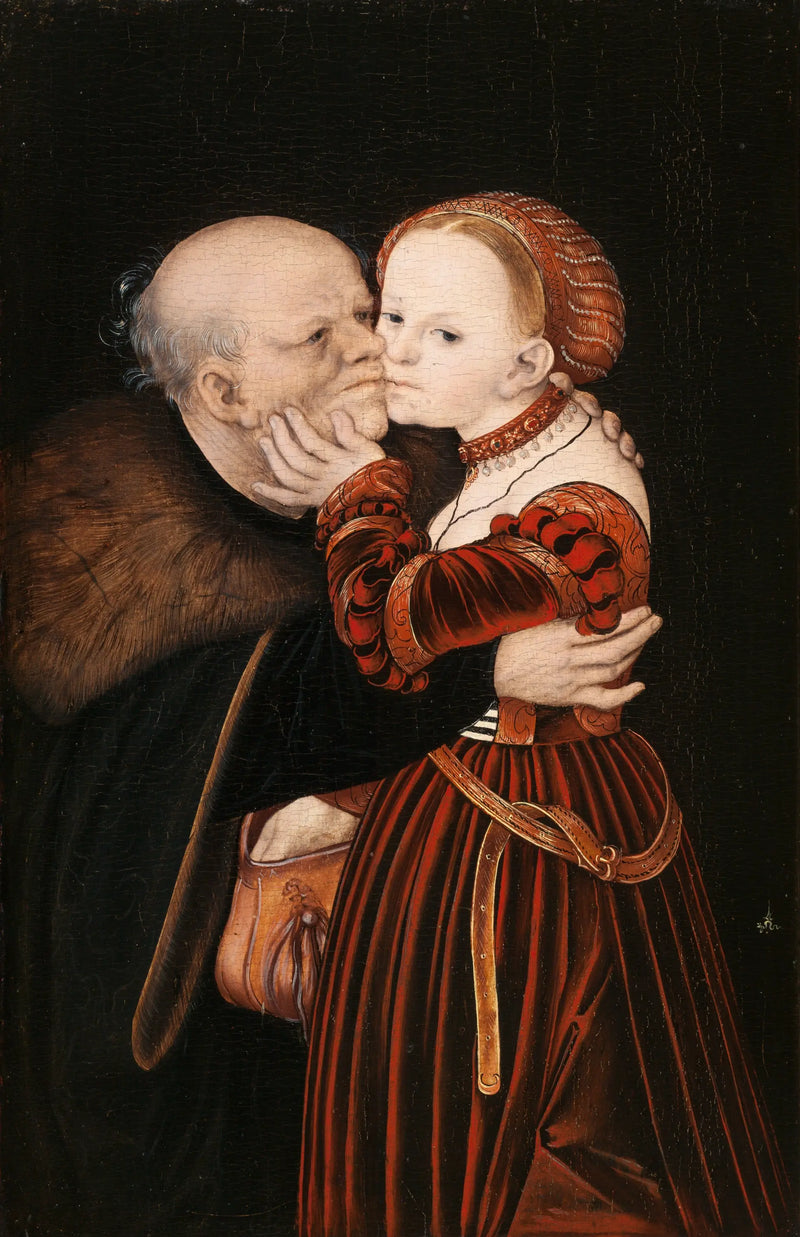 Unpassende Liebende - Lucas Cranach der Ältere