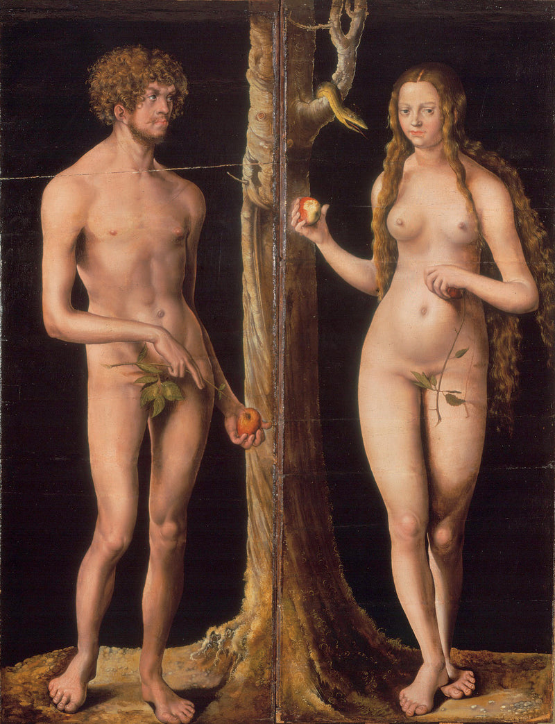 Adam und Eva - Lucas Cranach der Ältere