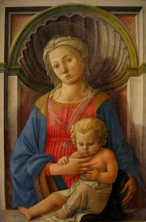 Jungfrau mit Kind - Fra Filippo Lippi