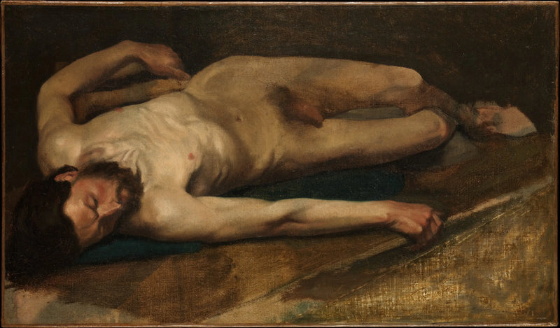 Männlicher Akt - Edgar Degas