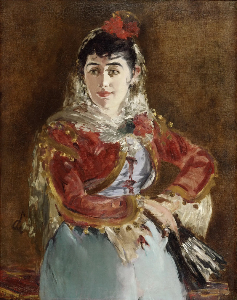 Porträt von Émilie Ambre in der Rolle der Carmen - Édouard Manet