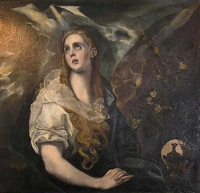 Die Bußende Madeleine - El Greco