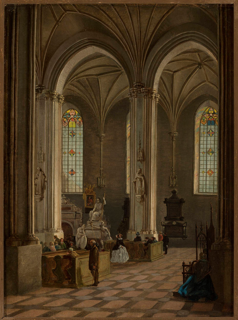 Intérieur de la cathédrale Saint-Jean à Varsovie - Marcin Zaleski