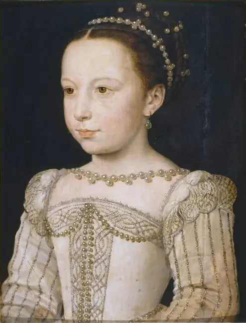 Marguerite de France (1553-1615), zukünftige Königin von Navarra - François Clouet