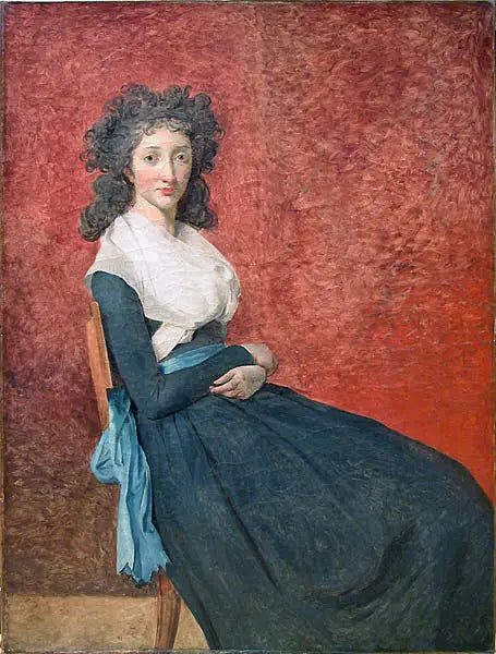 Madame Charles-Louis Trudaine, geborene Marie-Louise Micault de Courbeton - Jacques-Louis David