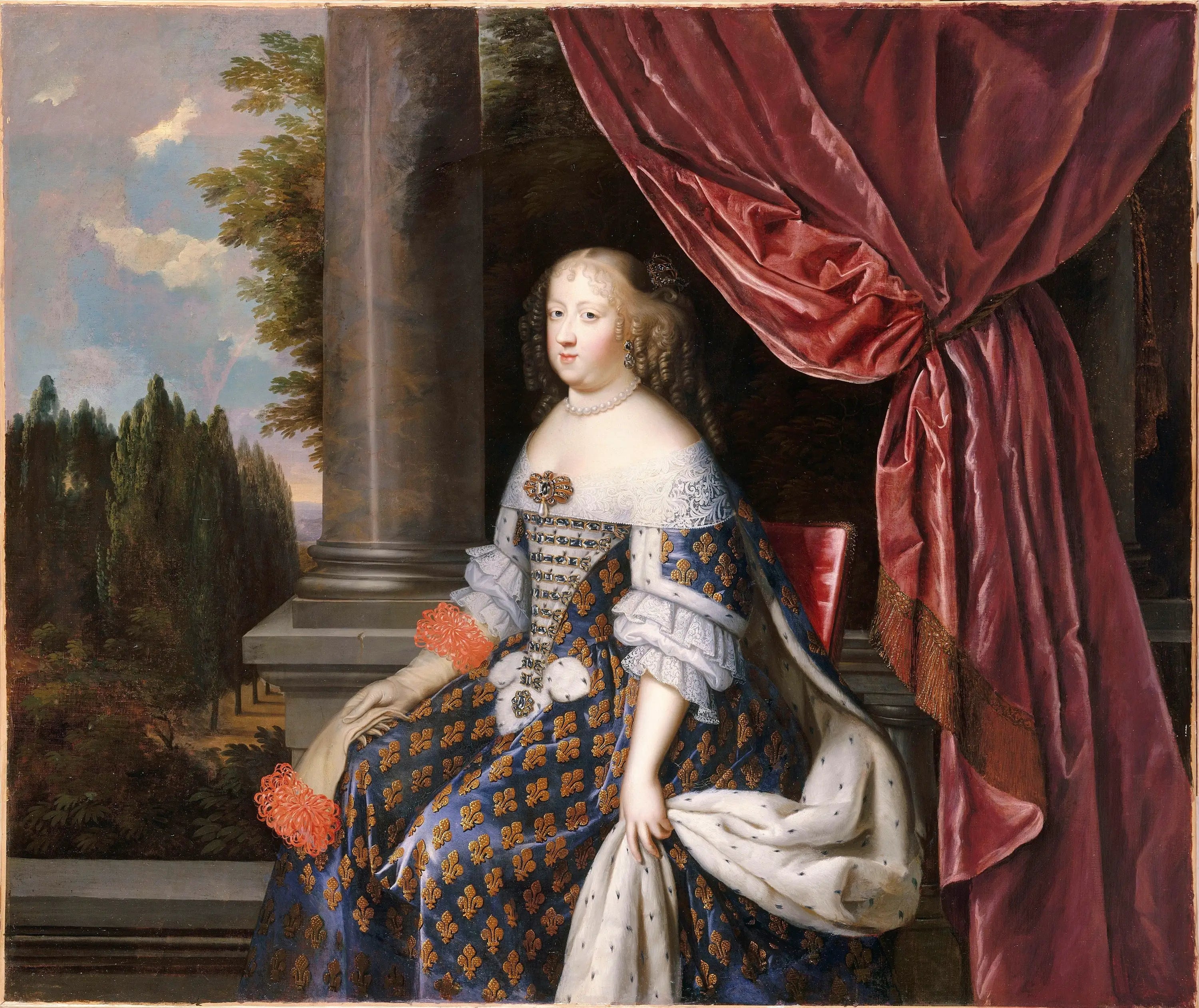 Marie-Thérèse d’Autriche Reine de France (1638-1683) - Jean Nocret - Alpha Reproduction