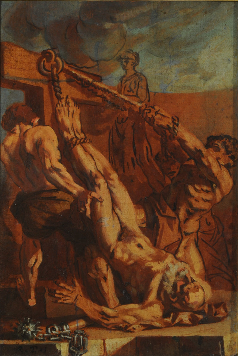 Martyrium des heiligen Petrus - Jacopo Tintoretto
