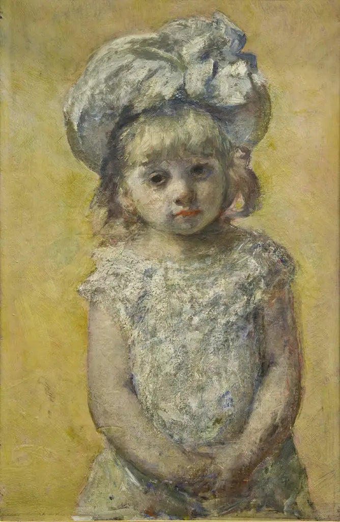 Mädchenporträt - Mary Cassatt