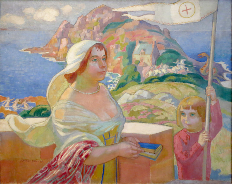 Die Prinzessin im Turm - Maurice Denis