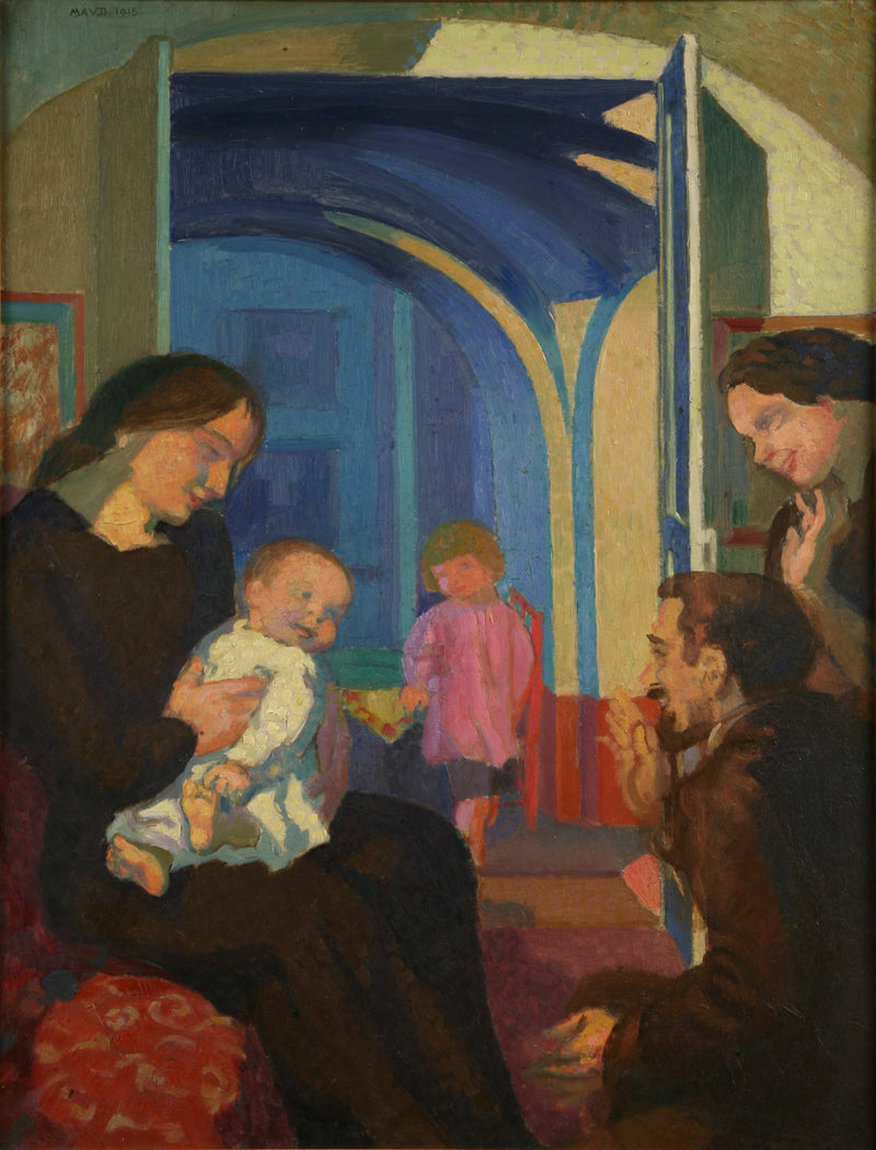 Der Besuch des Paten - Maurice Denis