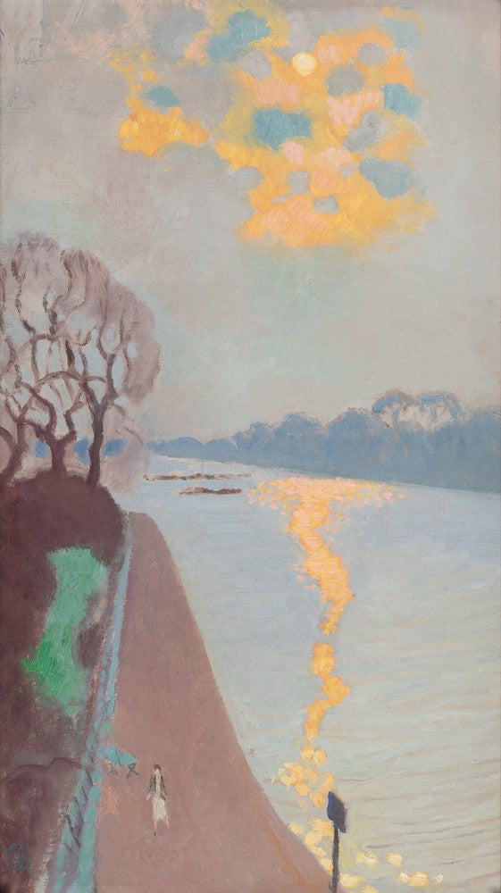 Sonnenreflex auf dem Fluss - Maurice Denis