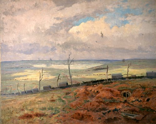 La route de Cambrai - Maurice Galbraith Cullen