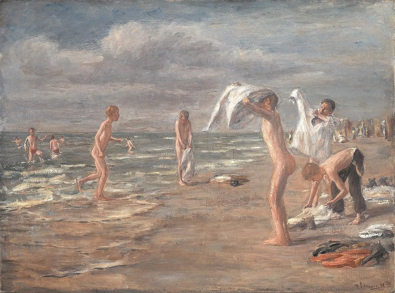 Jungenbad - Max Liebermann