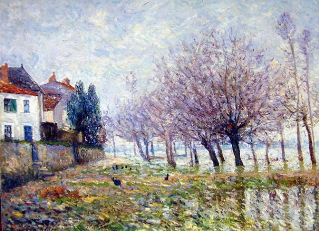 Après l’inondation Haute-Indre Loire-Inférieure - Maxime Maufra - Alpha Reproduction