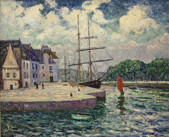 Der Hafen von Saint-Goustan in Auray - Maxime Maufra