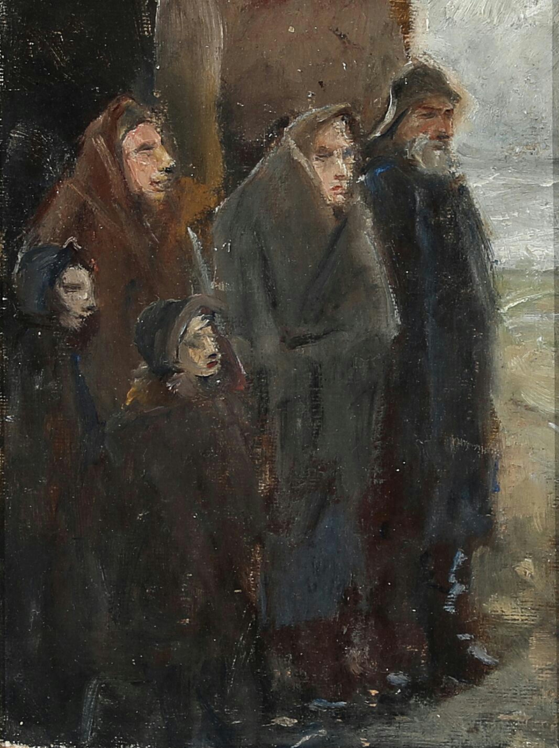 Gefährliche Momente. Studie. – Michael Peter Ancher