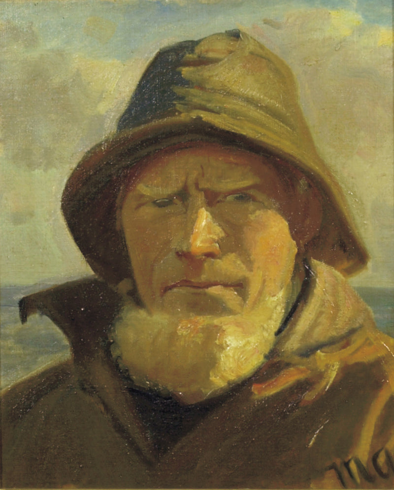 Der Skagen-Fischer Lars Kruse. -Michael Peter Ancher