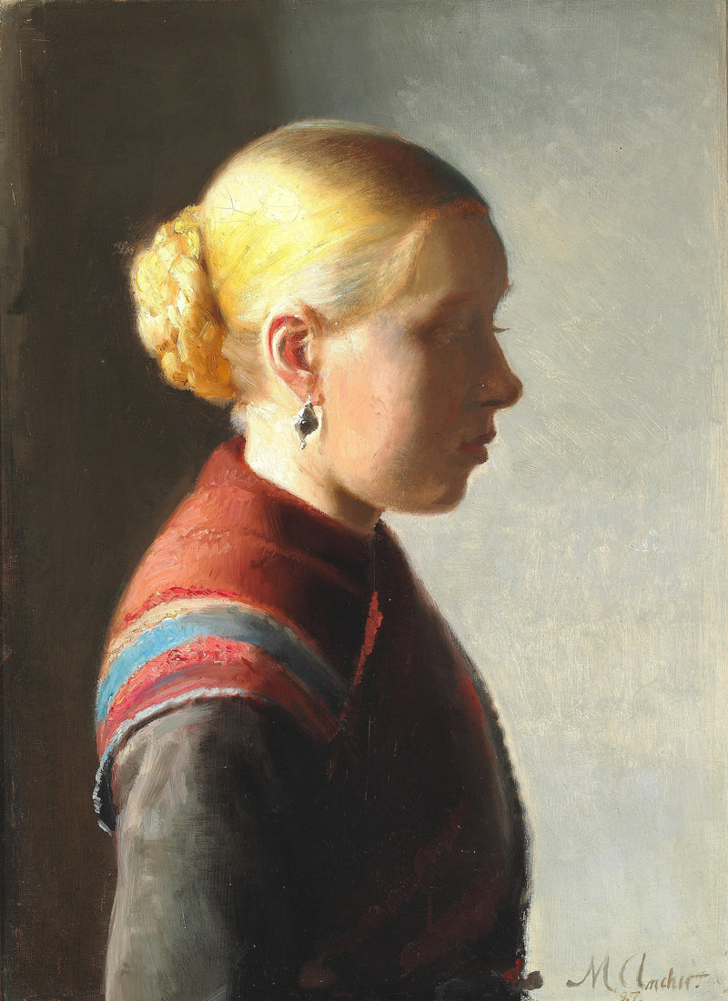 Junge Frau. – Michael Peter Ancher