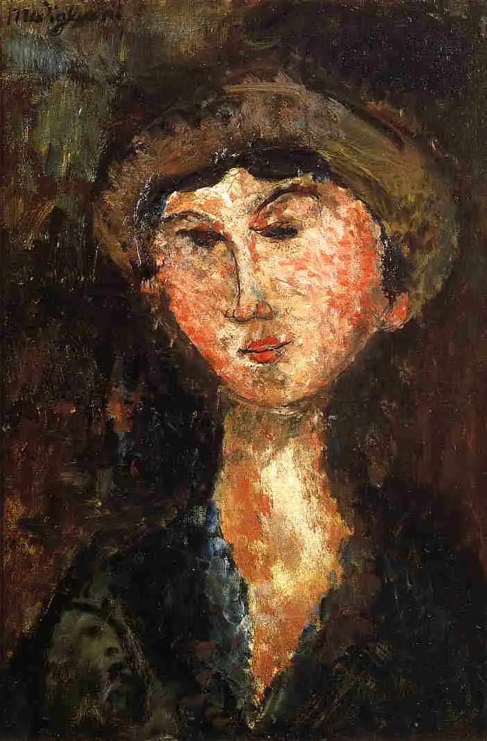 Porträt von Béatrice Hastings - Amedeo Modigliani