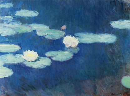 Blaue Seerosen – Claude Monet (um 1906)