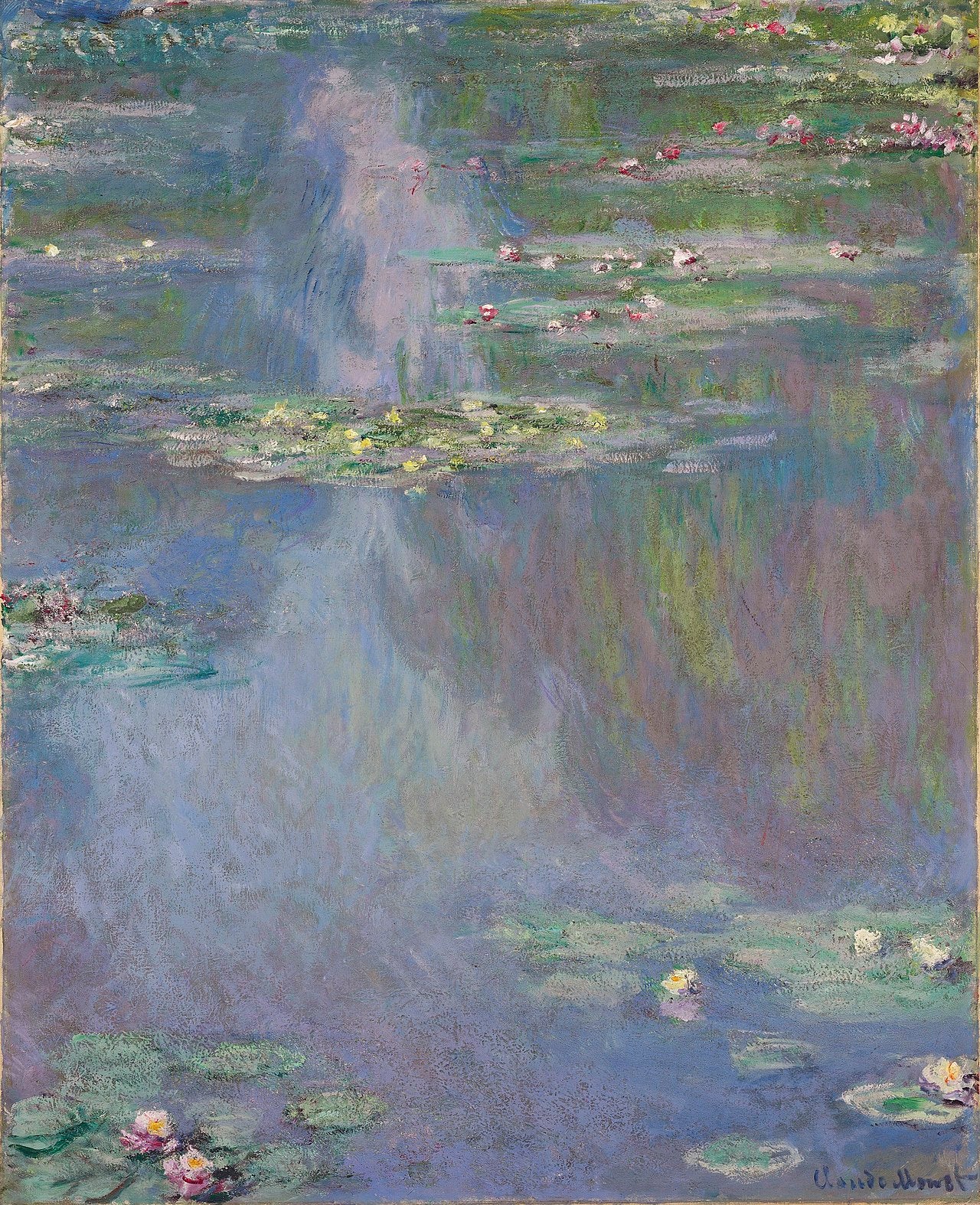 💜 Seerosen (1907) – Claude Monet (W.1707)