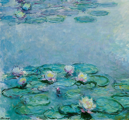 🌸 Seerosen – Nahaufnahme von Blumen, Claude Monet