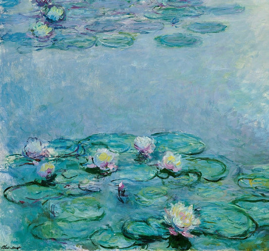 🌸 Seerosen – Nahaufnahme von Blumen, Claude Monet