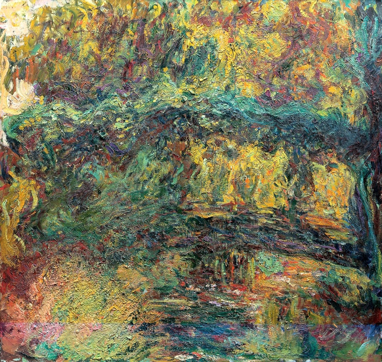 Die Japanische Brücke – Claude Monet (um 1924)
