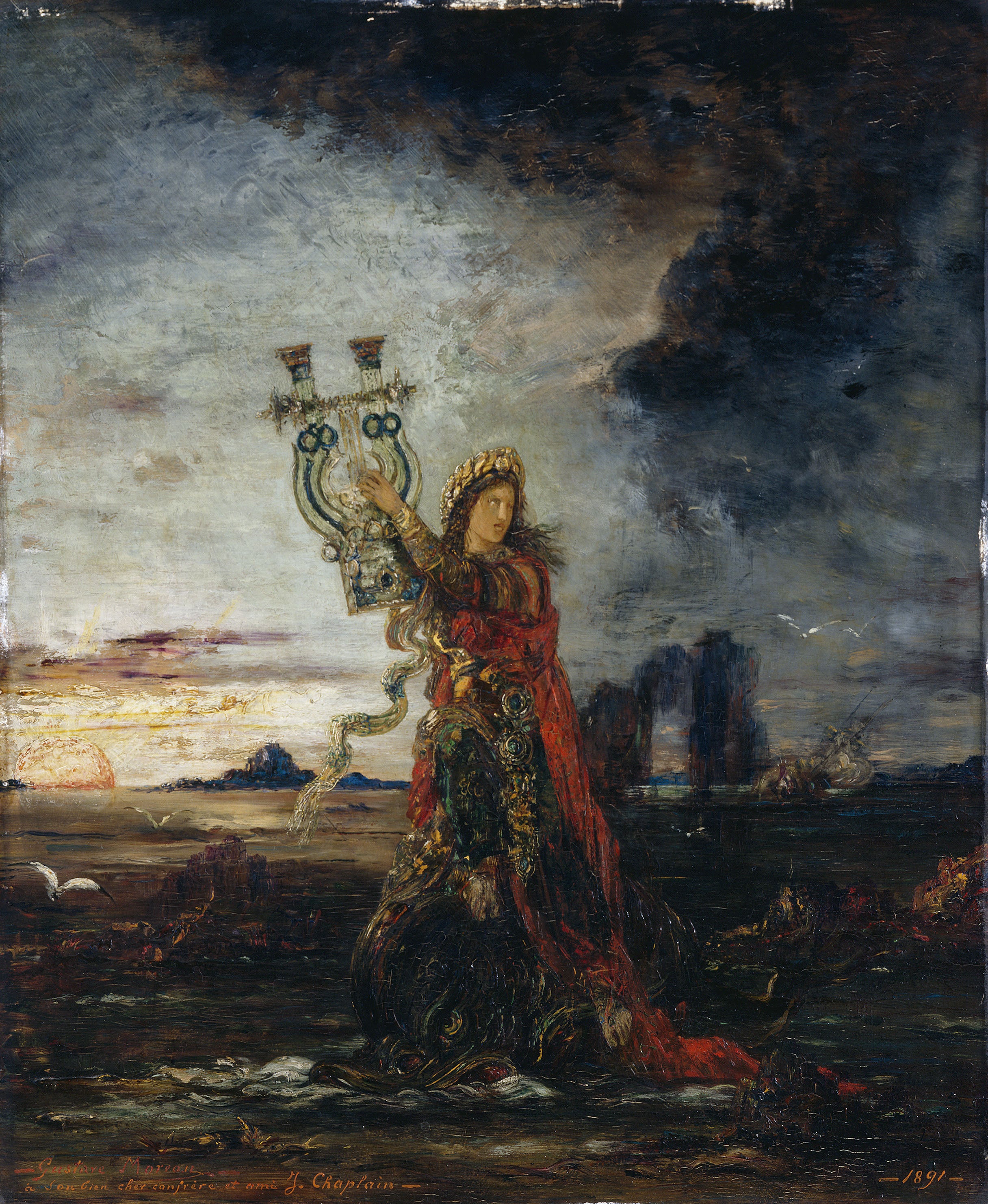 Arion - Gustave Moreau - Alpha Reproduction
